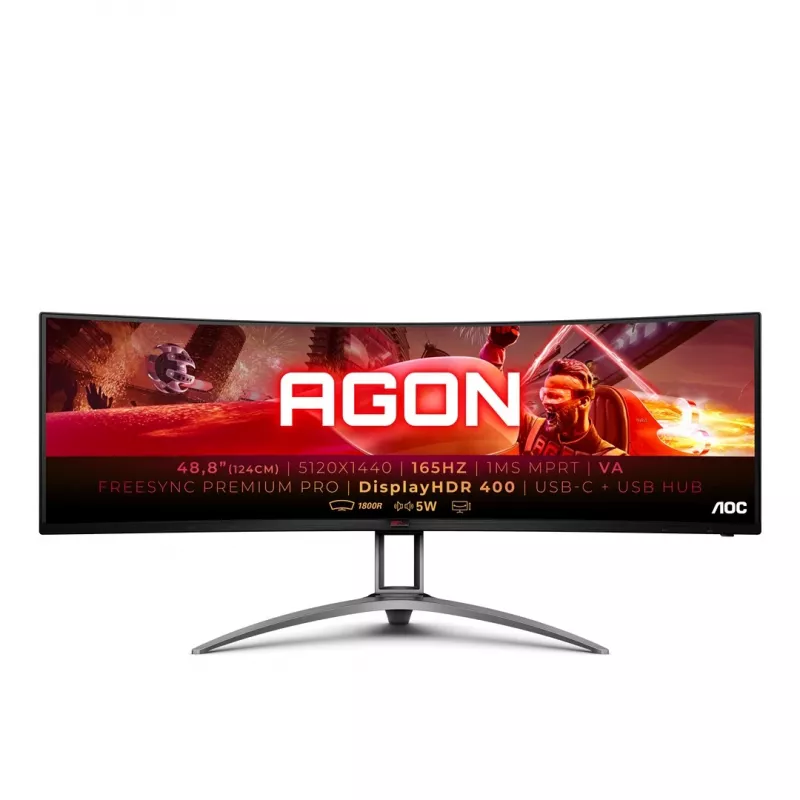 AOC B2 AG493UCX2 -tietokonenäyttö 124 cm (48,8