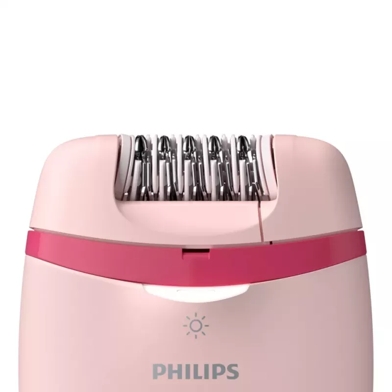 Philips Satinelle Essential BRE285/00 johdollinen epilaattori, valkoinen/vaaleanpunainen