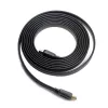 HDMI-HDMI-kaapeli v2.0 3D TV High Speed Ethernet 1,8 m litteä (kullatut päät)