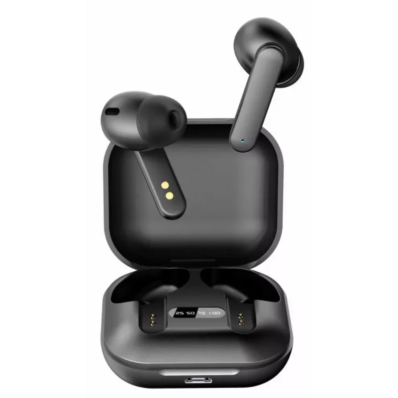 Bluetooth-kuulokemikrofoni IN-EAR/TWS musta FITEAR-X100B Gembird