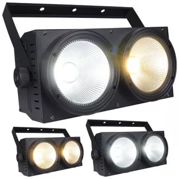 LIGHT4ME Blinder LED 2x100W - näyttämövalaisin
