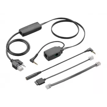 Elektroninen hookswitch POLY APA-24 ALCATEL musta pistoke