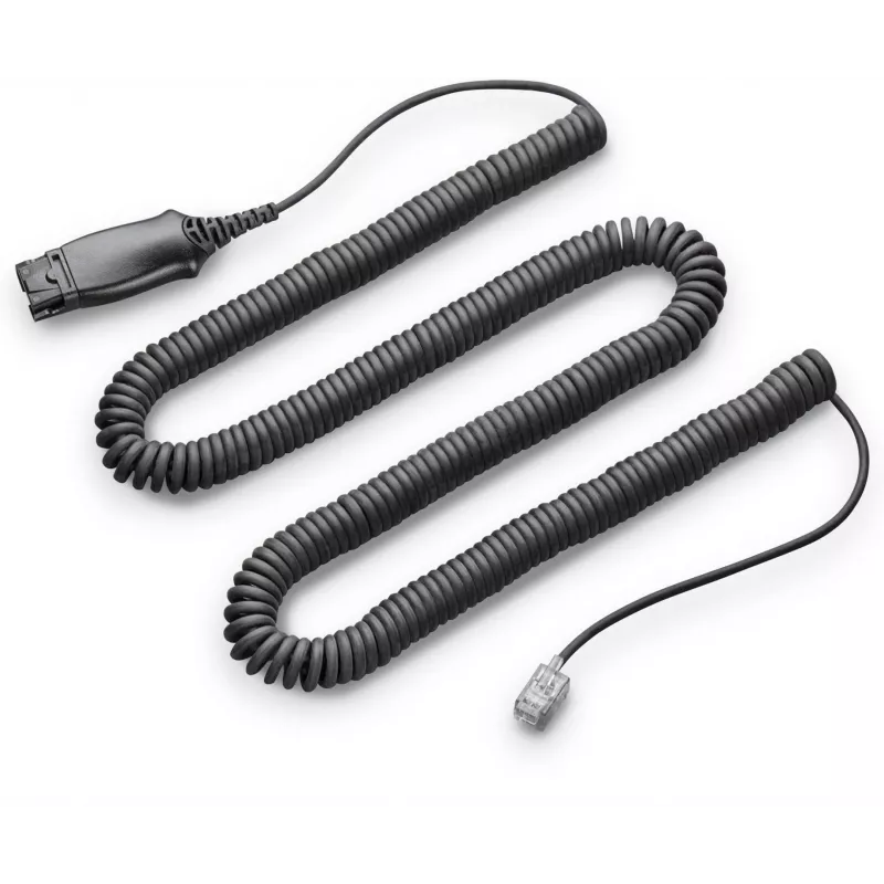Elektroninen hookswitch POLY APA-24 ALCATEL musta pistoke