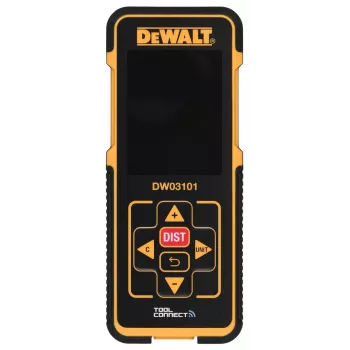 DeWALT DW03101 laseretäisyysmittari musta, keltainen 100 m