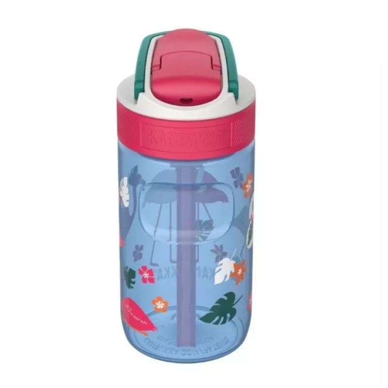 Kambukka Lagoon 400 ml Blue Flamingo lasten juomapullo