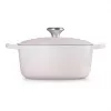 Le Creuset Signature valurauta pyöreä patapata 24 cm shell pink