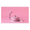 Le Creuset Signature valurauta pyöreä patapata 24 cm shell pink