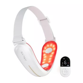 Kasvojen kiinteytyslaite ANLAN 01-AVLY41-02A LED-valohoito ladattava