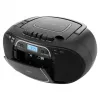 Kannettava CD-soitin JVC RC-E451B musta — CD/MP3, Bluetooth, FM 87,5–108 MHz, USB, AUX, 3,2 W RMS