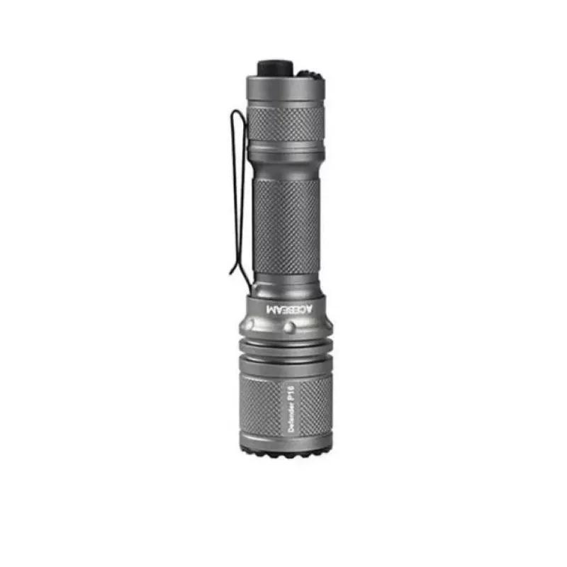 AceBeam P16 ladattava LED-taskulamppu 1000 lumenia harmaa