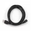 Gembird CCP-MUSB2-AMBM-0.1M USB-kaapeli USB2–Micro-USB musta