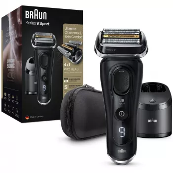 Braun Series 9 9352cc Sport kalvosparranajokone trimmeri musta harmaa