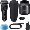 Braun Series 9 9352cc Sport kalvosparranajokone trimmeri musta harmaa