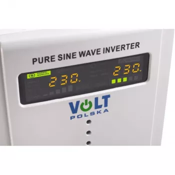 Volt Polska SINUSPRO-500E 12/230 V sinivaihtosuuntaaja, 350 W jatkuva teho / 500 W huipputeho