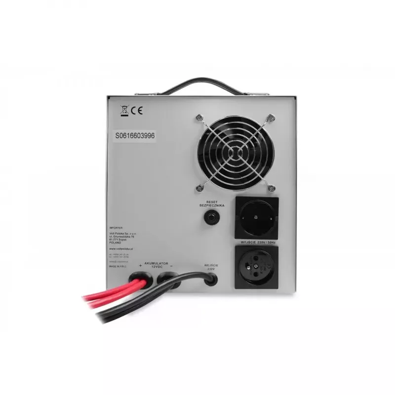 Keskeytymätön virransyöttö VOLT POLSKA SINUS PRO 2000 E 12/230V, 2000 VA, 12V DC - 230V AC
