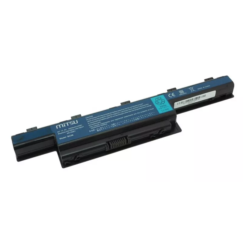MITSU akku Acer Aspire 4551 4741 5741 4400 mAh 10,8–11,1 V