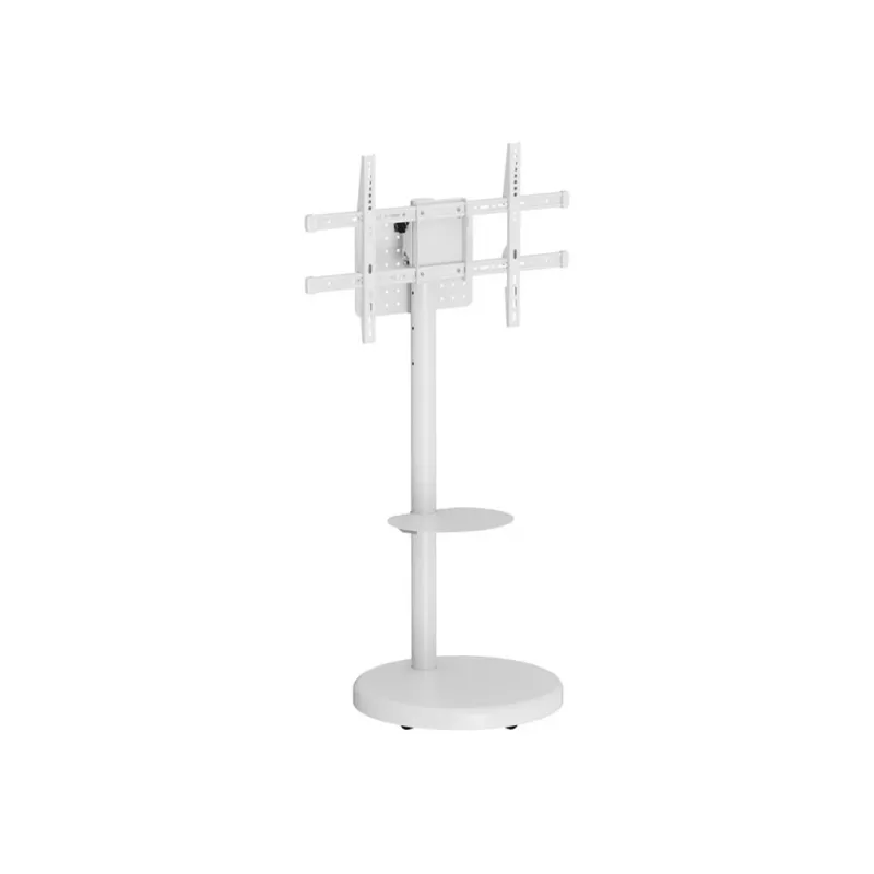 TECHLY lattiaständi rullavaunuhyllyllä LCD/LED/Plasma TV 37-86