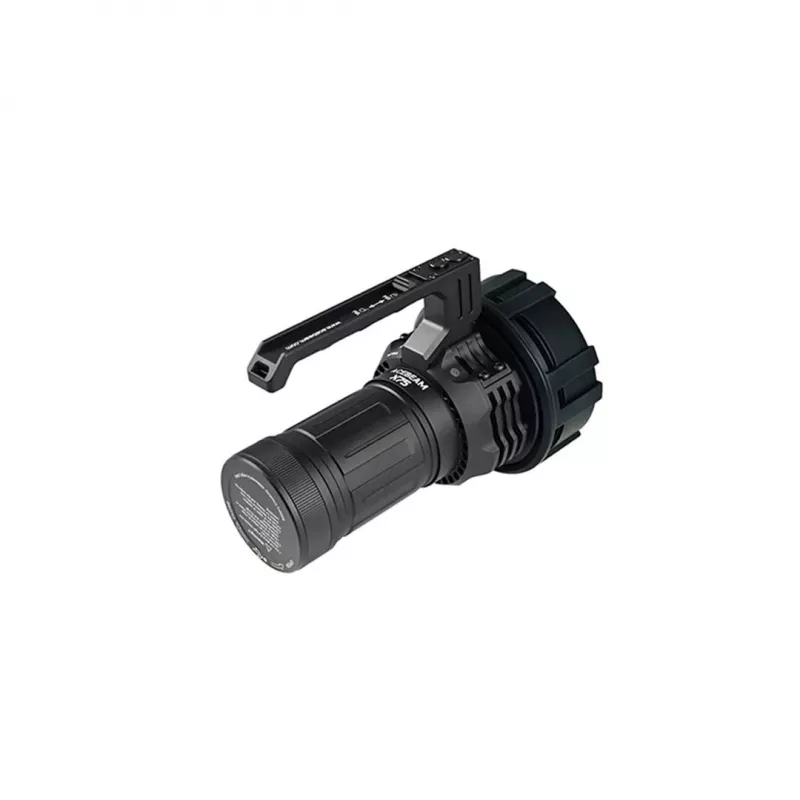 Taskulamppu AceBeam X75 70.2 6500K musta — kannettava LED-taskulamppu, 6500K värilämpötila
