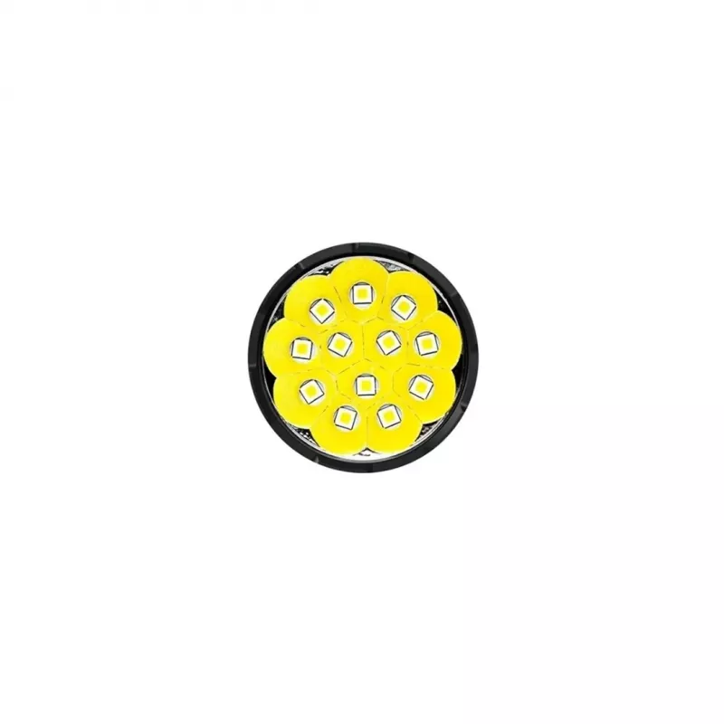 Taskulamppu AceBeam X75 70.2 6500K musta — kannettava LED-taskulamppu, 6500K värilämpötila