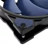 Akasa Alucia H4 Plus - ilmajäähdytys - 12 cm - 33,1 dB - 56,3 cfm - musta - sininen