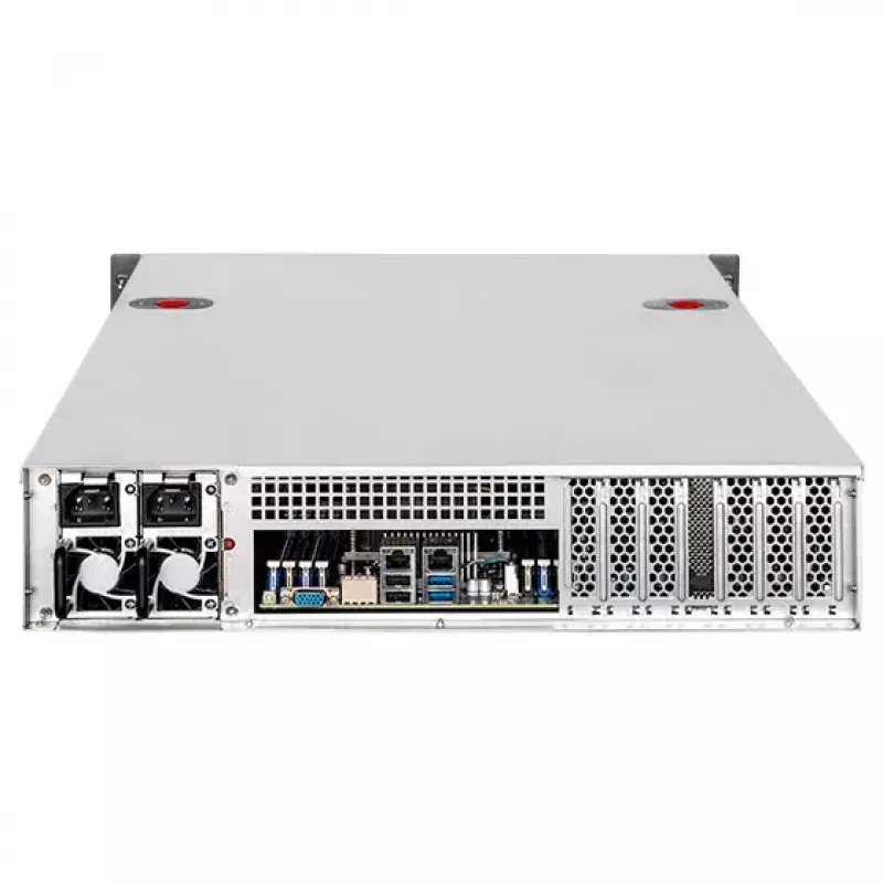 Kiintolevykotelo Silverstone RM22-308 2,5/3,5 tuuman 10 asemaa musta valkoinen