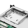 Kiintolevykotelo Silverstone RM22-308 2,5/3,5 tuuman 10 asemaa musta valkoinen