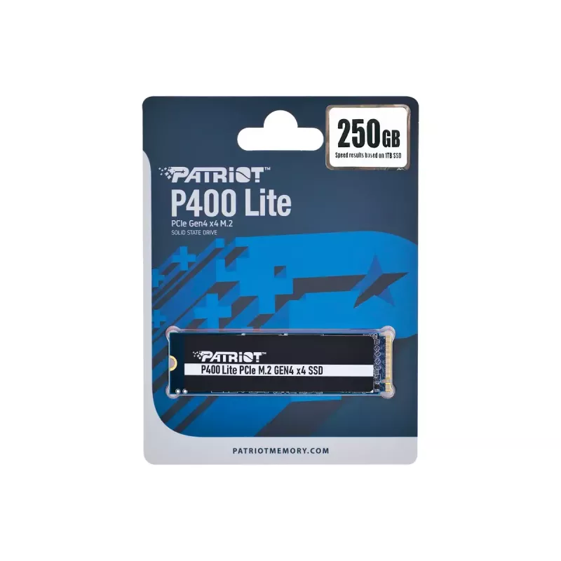 SSD-asema Patriot Memory P400 Lite 250 GB M.2 PCI Express 4.0 NVMe