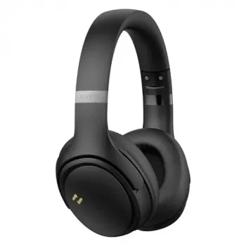 Headset HAVIT H630BT PRO — langattomat in-ear-kuulokkeet, ANC, musta, puheluihin, musiikkiin ja urheiluun
