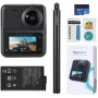 Toimintakamera KanDao QooCam 3 Travel Combo – 360°-kuvaus, 4K-video, 3D-tuki