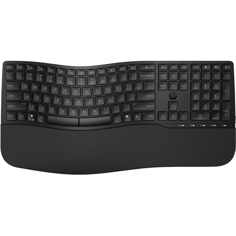HP 680 Comfort Dual-Mode-näppäimistö Full-Size Wireless Bluetooth musta
