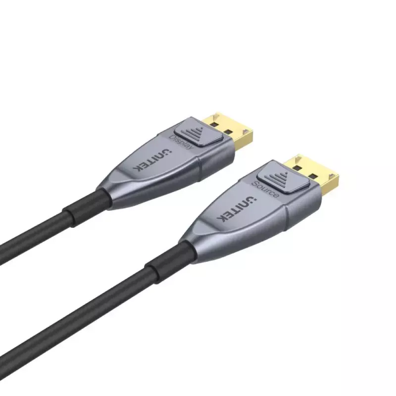Aktiivinen optinen kaapeli UNITEK 8K Ultrapro DisplayPort 1.4 10m