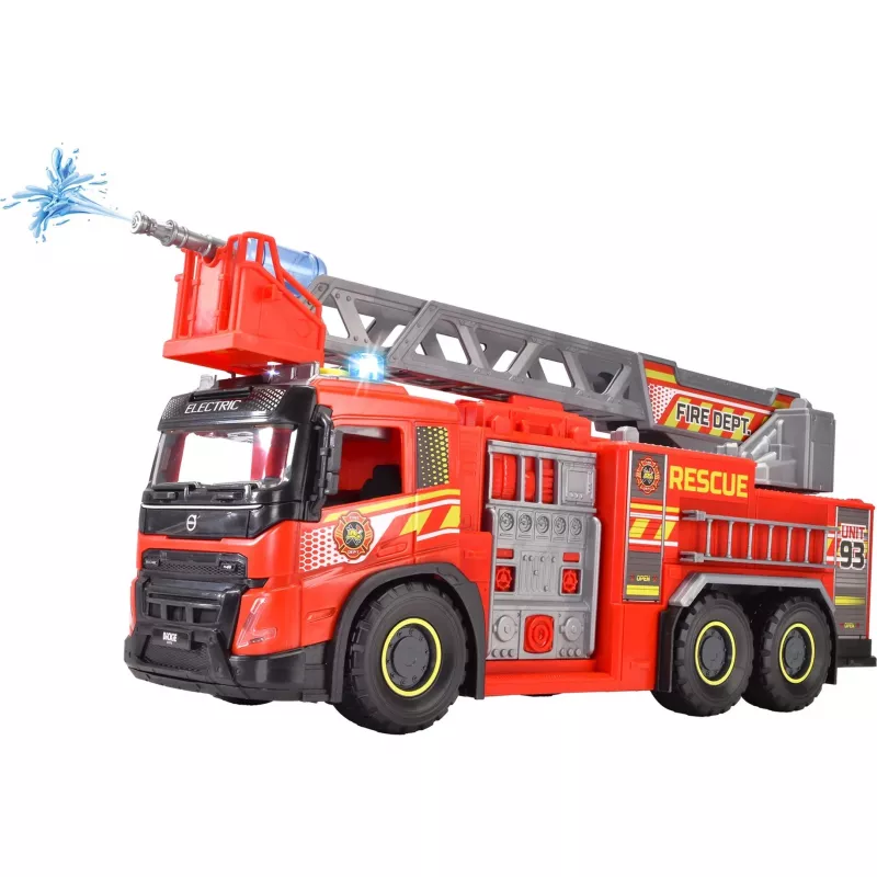 Lelupaloauto Simba-Dickie Giant Fire Truck 203719031 liikkuvin osin