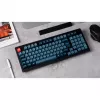 V5 Max, pelinäppäimistö musta/sininen-harmaa, DE-asettelu, Gateron Jupiter Banana, Hot-Swap, RGB