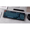 V5 Max, pelinäppäimistö musta/sininen-harmaa, DE-asettelu, Gateron Jupiter Banana, Hot-Swap, RGB