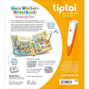 tiptoi Mein Wörter-Bilderbuch: Kindergarten, oppikirja