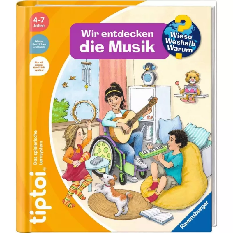 tiptoi Wieso? Weshalb? Warum? Wir entdecken Musik, oppikirja