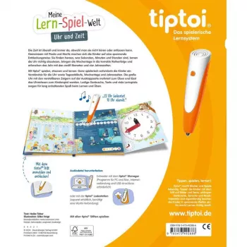 tiptoi Meine Lern-Spiel-Welt: Uhr und Zeit, oppikirja