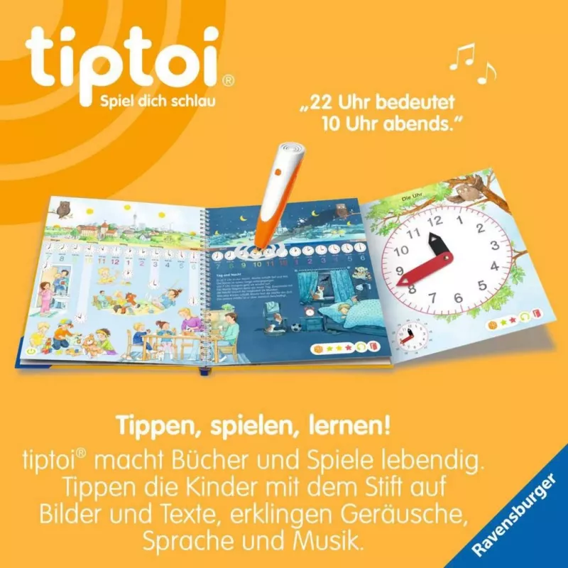 tiptoi Meine Lern-Spiel-Welt: Uhr und Zeit, oppikirja