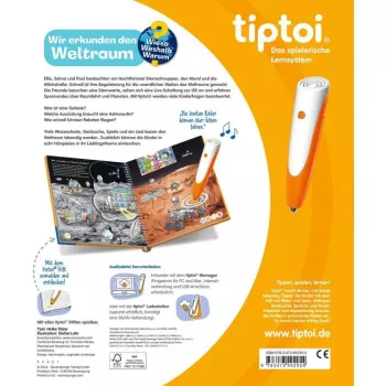 tiptoi Wieso? Weshalb? Warum? Wir entdecken den Weltraum, oppikirja