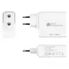 Mobiililaitelaturi Alcasa PCA-W005W universaali valkoinen AC-pikalataus