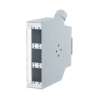 Patch-paneeli MetzConnect 150240000010E SC-liittimillä, harmaa, 6x SC-duplex-paikka
