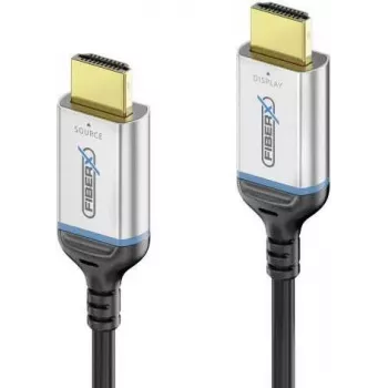 FiberX HDMI-kaapeli 15m FX-I380-015 2.1 48 Gbit/s musta