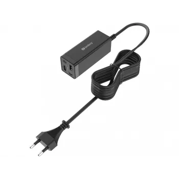 SANDBERG verkkolaite - 65 wattia - 3,25 A - PD, QC - 4 lähtöporttia (2 x USB, 2 x USB-C)