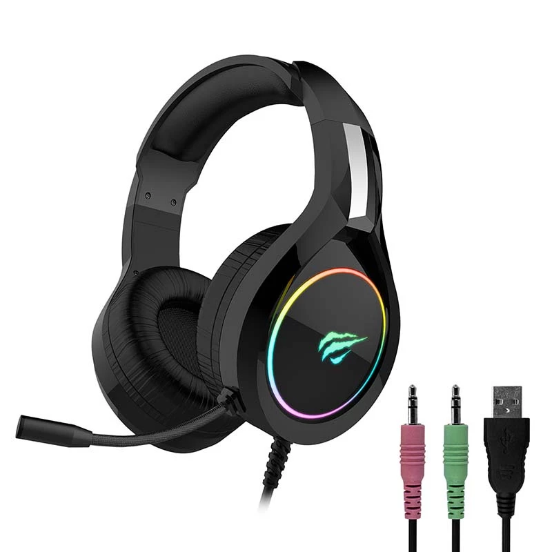 Pelikuulokkeet Havit GAMENOTE H2232D RGB USB+3.5mm