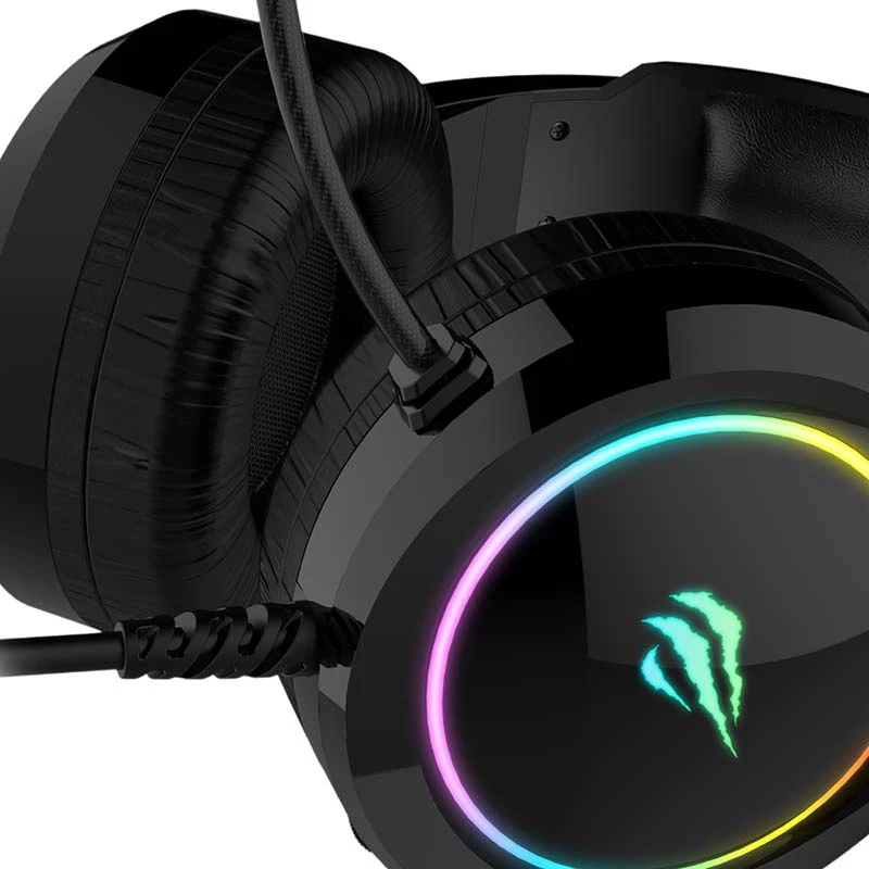 Pelikuulokkeet Havit GAMENOTE H2232D RGB USB+3.5mm
