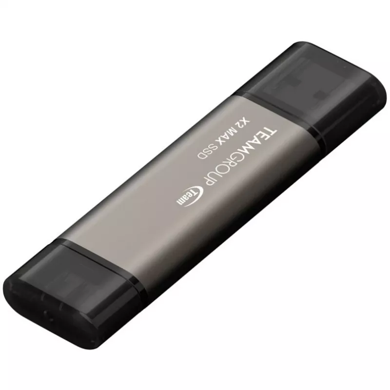 USB-muistitikku Team Group X2 MAX 2 TB U3.2 musta — 1000/900 MB/s
