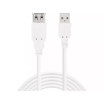 SANDBERG USB-kaapeli - USB (uros) USB (naaras) - 1,8 m