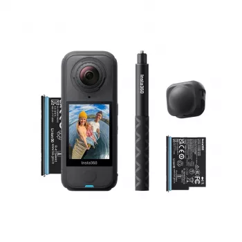 Toimintakamera Insta360 X4AIR — 8K Ultra HD, 120 fps, 29 MP, vesitiivis 15 m asti, 2010 mAh, 165 g