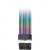 Lattakaapeli THERMALTAKE AC-082-CN1NAN-A1 8-pin naaras-naaras, musta, 0,272 m