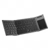 Inateck KB06101_STEEL GRAY näppäimistö Home RF Wireless + Bluetooth QWERTZ English musta